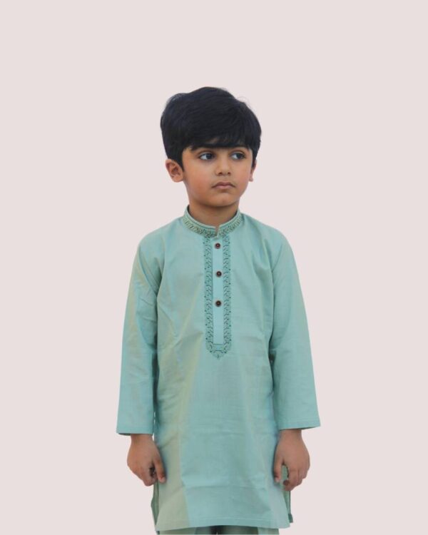 Khaiss. introduced best quality cloths product cotton embroided kurta for kids children picture online shopping in islamabad rawalpindi peshawar nowshera lahore karachi pakistan