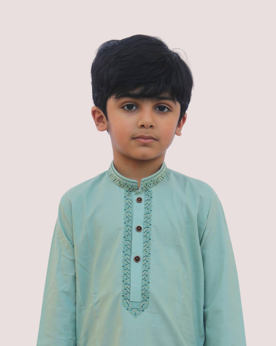 Khaiss. introduced best quality cloths product cotton embroided kurta for kids children picture online shopping in islamabad rawalpindi peshawar nowshera lahore karachi pakistan