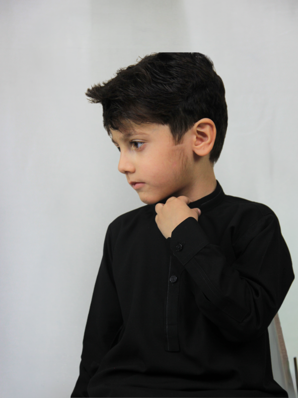 Classic Kid’s Blue Kurta Shalwar