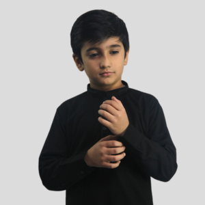 Best quality Elegant Boy’s Black Kurta Shalwar