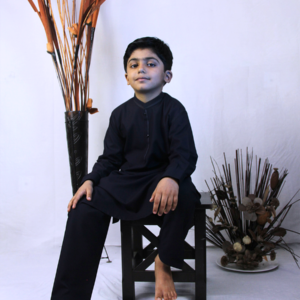 Best quality Kid’s Dark Blue Kurta Shalwar shop online in Pakistan