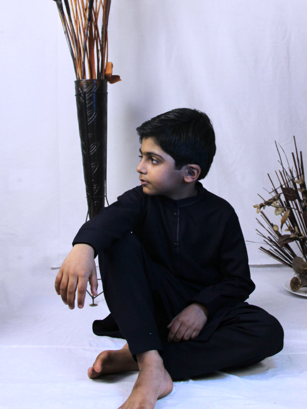 Best quality Kid’s Dark Blue Kurta Shalwar shop online in Pakistan