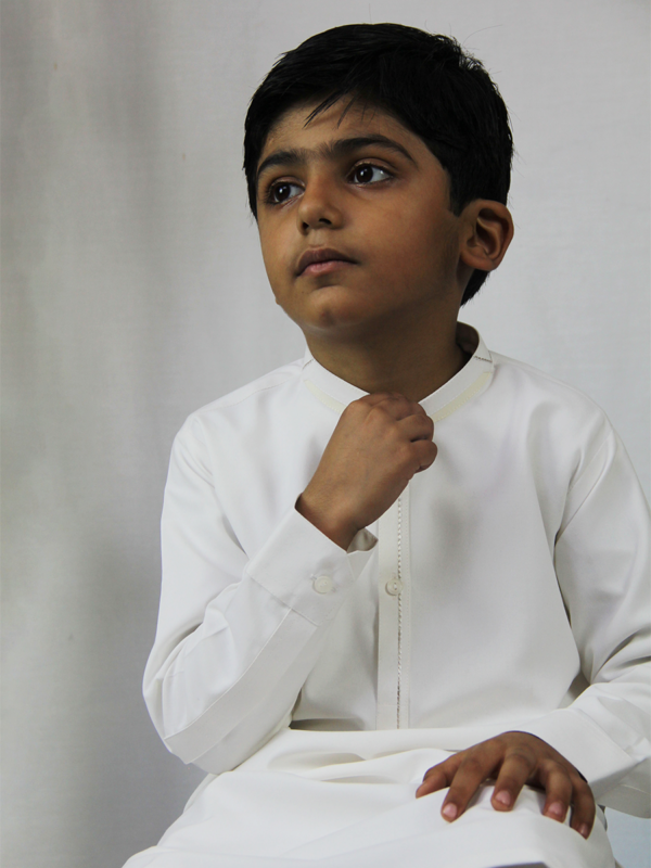 Best quality Elegant White Kid's Kurta Shalwar shop online in Pakistan