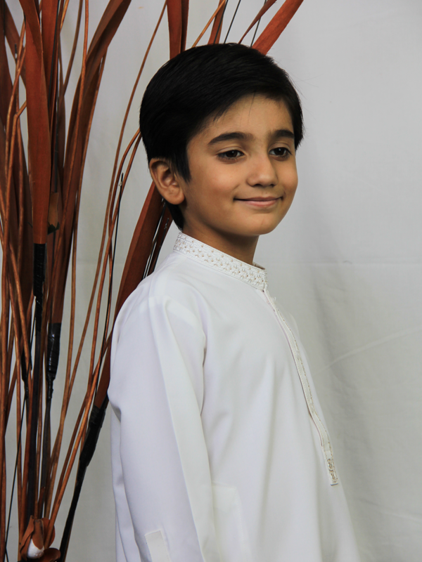 Best quality Boy's White Kurta Shalwar shop online in Pakistan