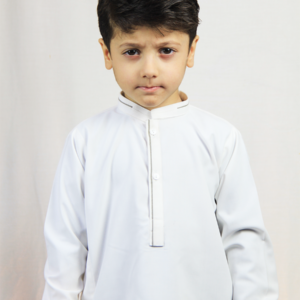 Best quality kids White Kurta Shalwar shop online in Pakistan